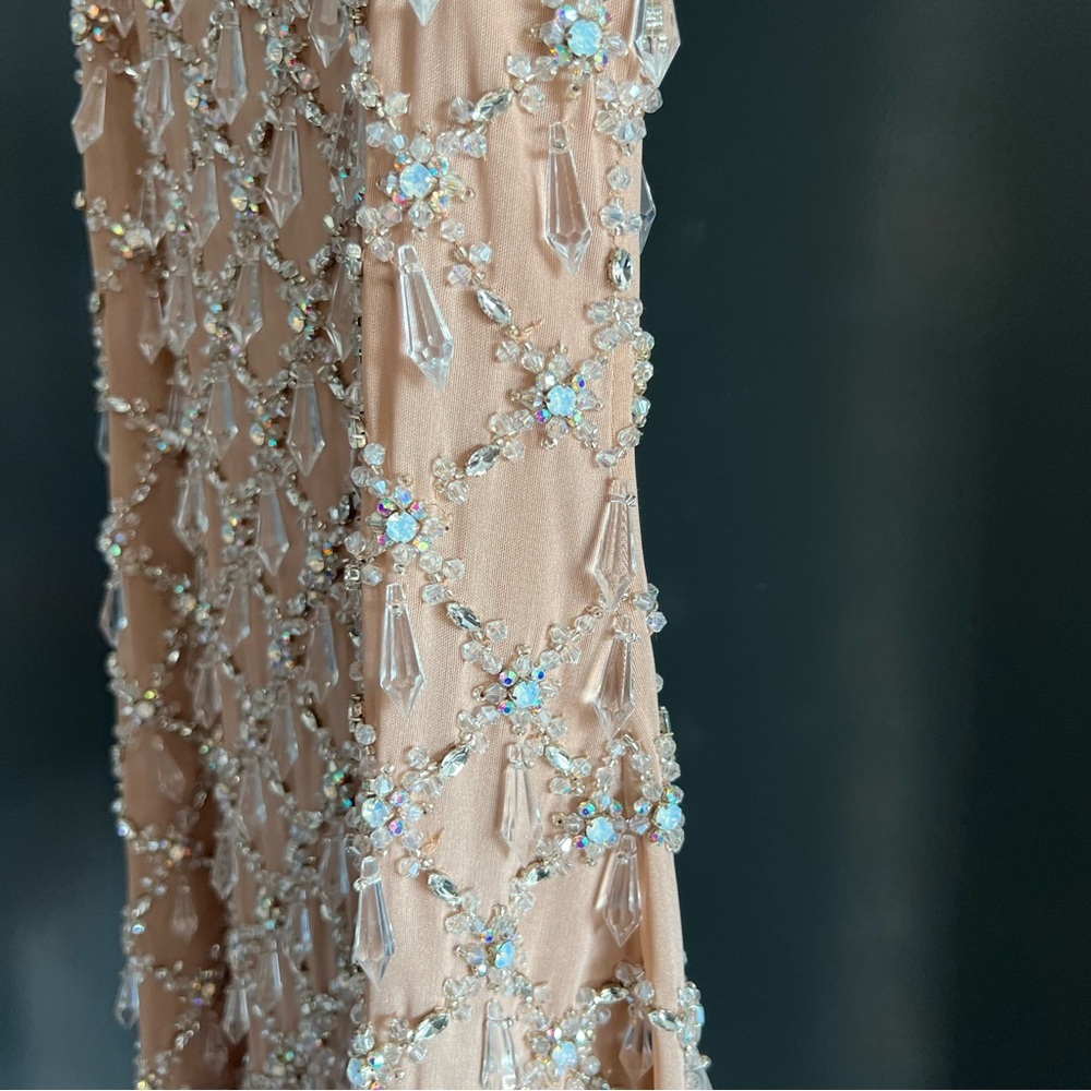 Oceanus ARABELLA crystal embellished mini dress Size Large - Picture 14 of 17